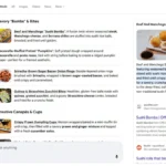 구글 AI 모드에서 테스트 중인 카드형 레시피 검색 결과 인터페이스 화면